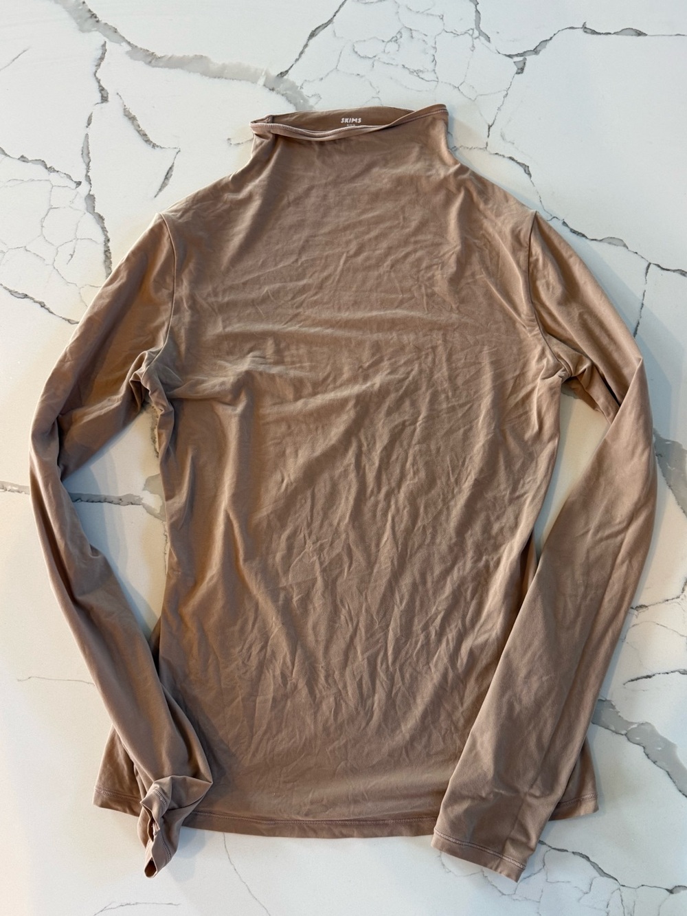 SKIMS Fits Everybody Long Sleeve Top Shirt